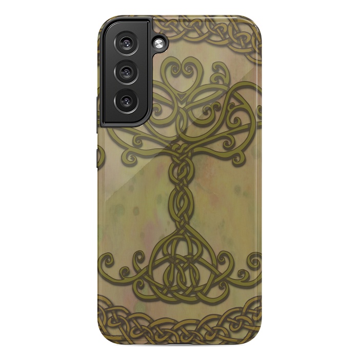 Galaxy S22 plus StrongFit Celtic Tree of Life I by Lotti Brown