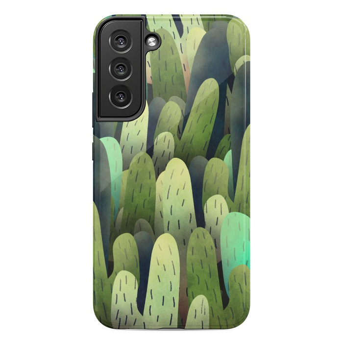 Galaxy S22 plus StrongFit The cactus fields  by Steve Wade (Swade)