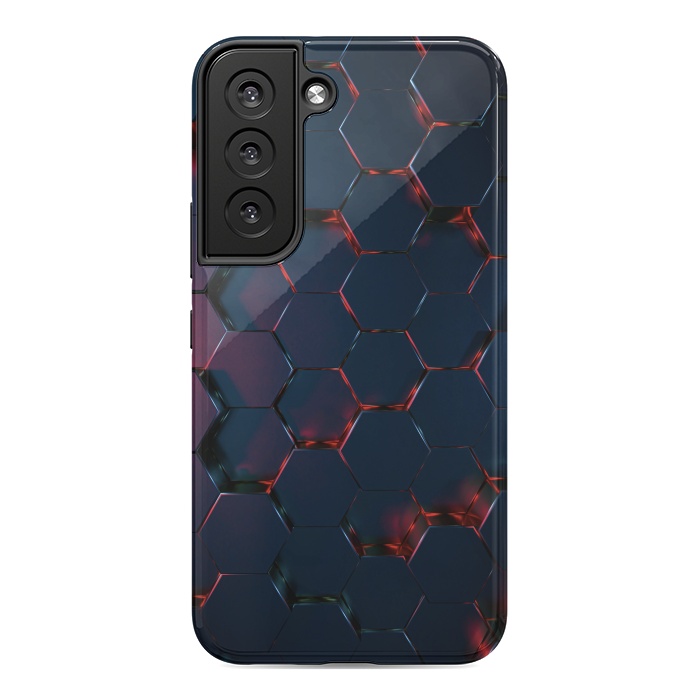 Galaxy S22 StrongFit Hexagons  by Winston