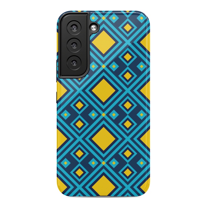 Galaxy S22 StrongFit Geometric Abstract Diamond by TMSarts