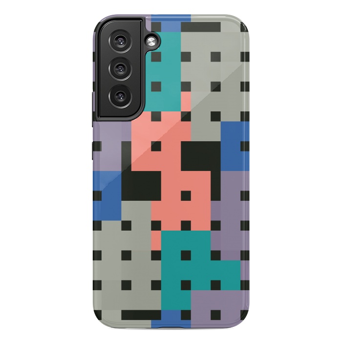 Galaxy S22 plus StrongFit Geo Repeat Squares by TMSarts