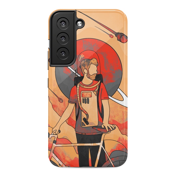 Galaxy S22 StrongFit A traveller of Mars by Steve Wade (Swade)
