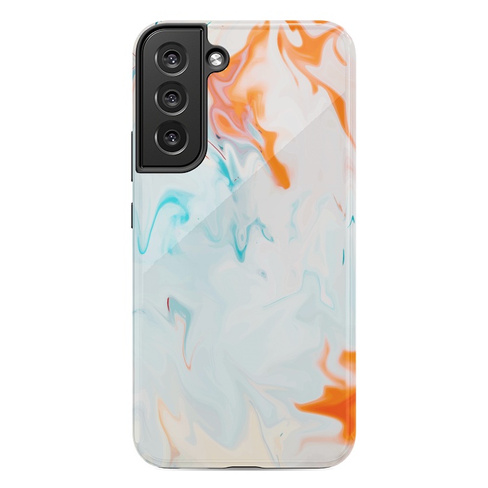 Galaxy S22 plus StrongFit Abstract Marble-I by Creativeaxle