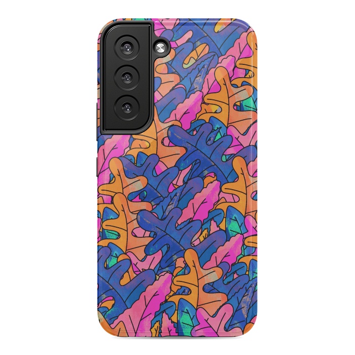 Galaxy S22 StrongFit summer autumn leaves by Steve Wade (Swade)