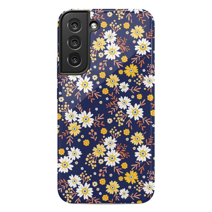 Galaxy S22 plus StrongFit Small Multicoloured Flowers by ArtsCase