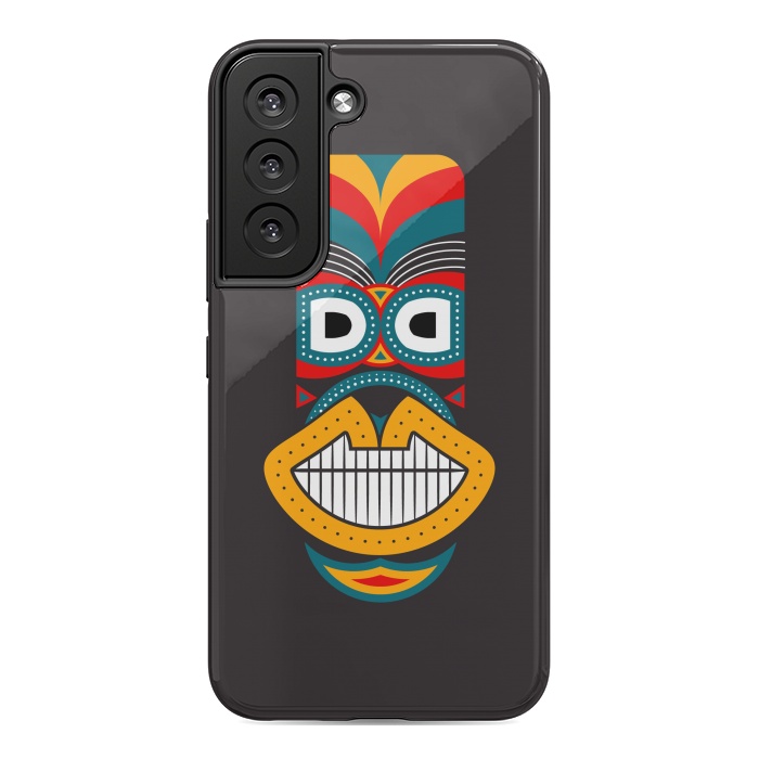 Galaxy S22 StrongFit Colorful Tikki by TMSarts