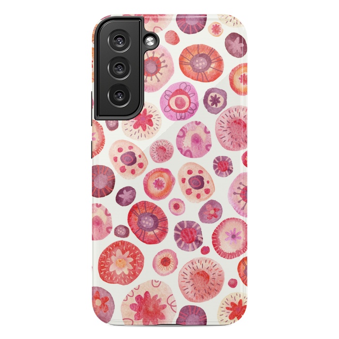 Galaxy S22 plus StrongFit All the Flowers by Nic Squirrell