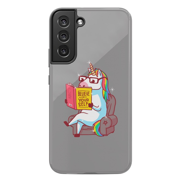 Galaxy S22 plus StrongFit Unicorn Believe Yourself Self Affirmation Book by Vó Maria