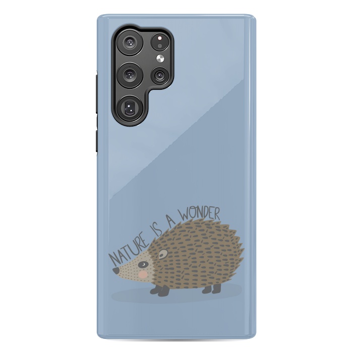 Galaxy S22 Ultra StrongFit Nature is a Wonder Hedgehog  by Edith May