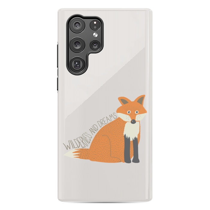 Galaxy S22 Ultra StrongFit Wilderness and Dreams Fox by Edith May