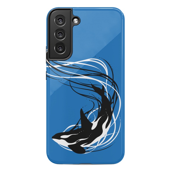 Galaxy S22 plus StrongFit Fantasy Killer Whale by Alberto