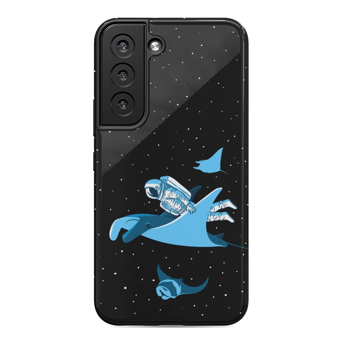 Galaxy S22 StrongFit Astronaut blanket fish by Alberto