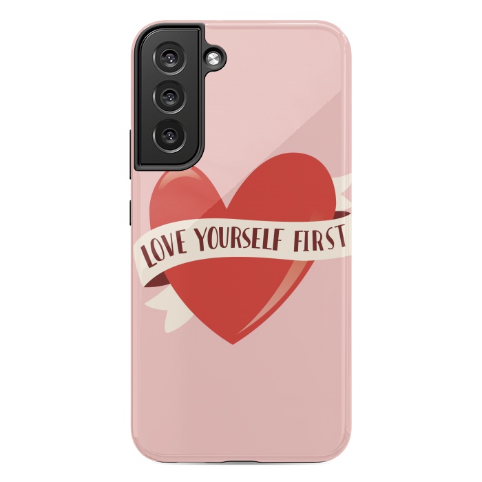 Galaxy S22 plus StrongFit Love Yourself First, Happy Valentine's Day by Jelena Obradovic