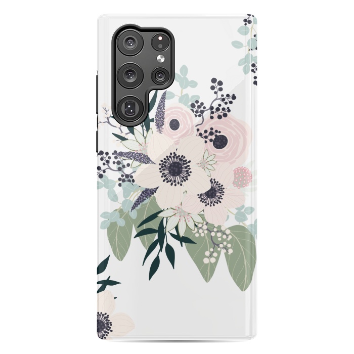 Galaxy S22 Ultra StrongFit Spring Bouquet by Lena Terzi by Elena Terzi