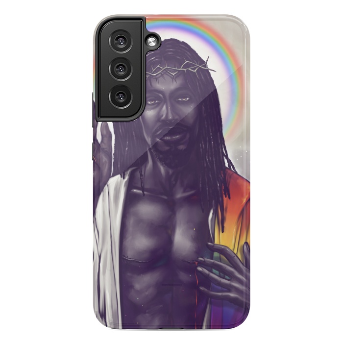 Galaxy S22 plus StrongFit Jesus by Draco