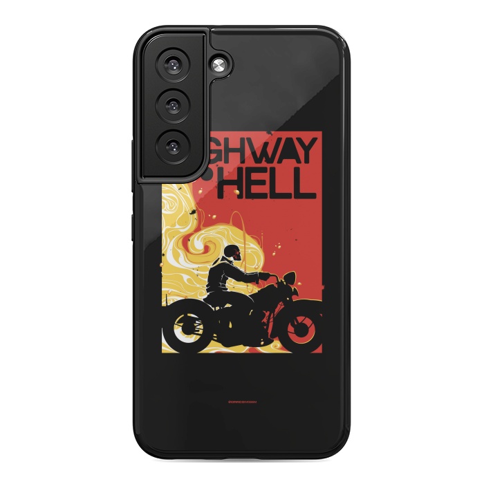 Galaxy S22 StrongFit Highway to Hell 1 by Draco