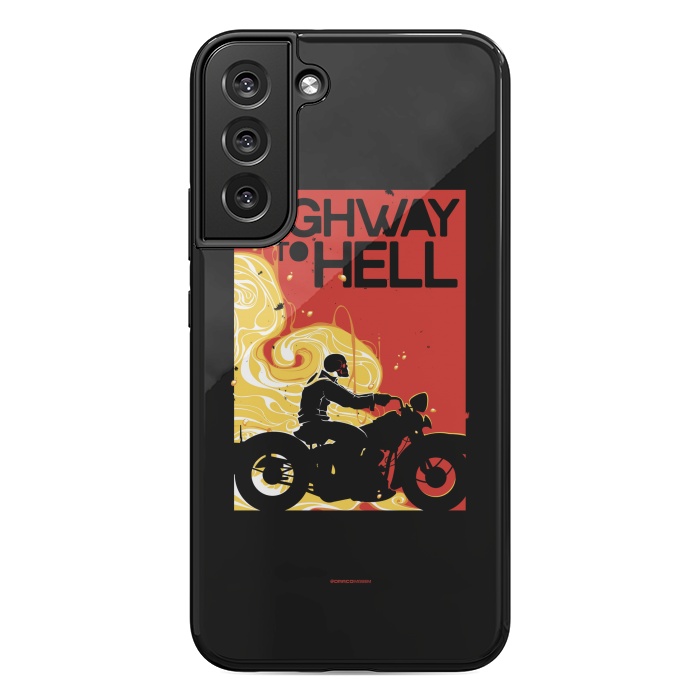 Galaxy S22 plus StrongFit Highway to Hell 1 by Draco