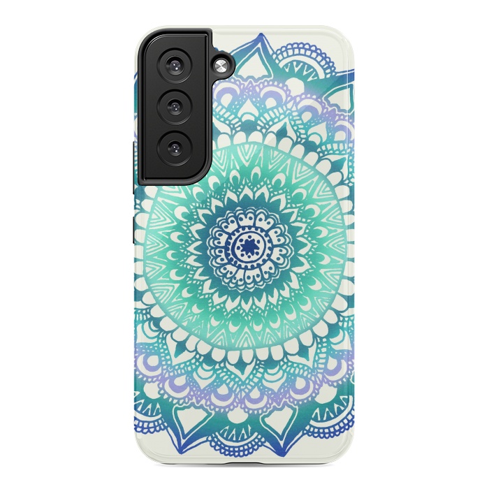 Galaxy S22 StrongFit Deep Forest Flower by Tangerine-Tane