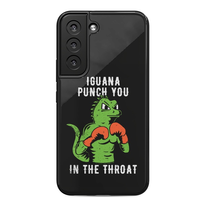 Galaxy S22 StrongFit Iguana Punch You by eduely