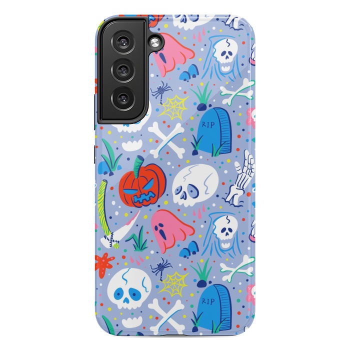 Galaxy S22 plus StrongFit Horror Pattern by Afif Quilimo
