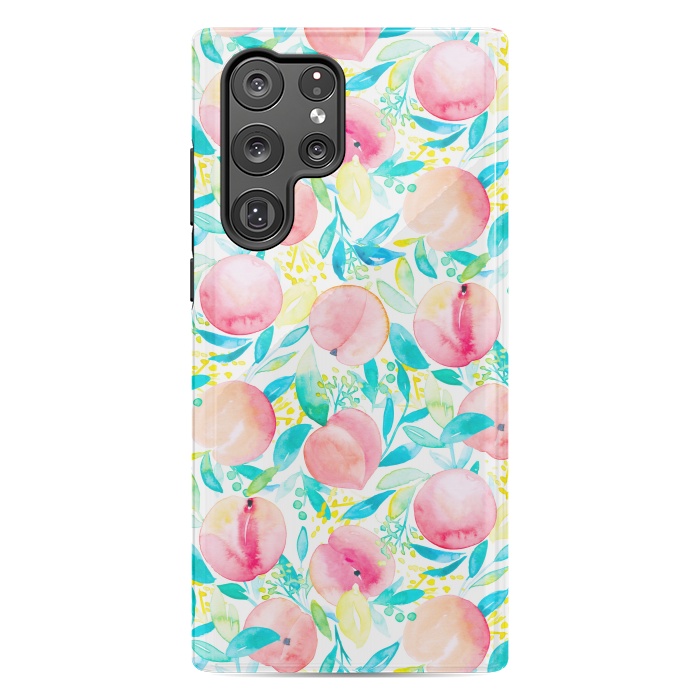 Galaxy S22 Ultra StrongFit Peachy Peach by gingerlique