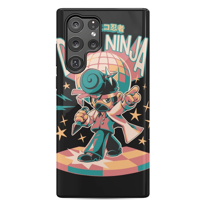 Galaxy S22 Ultra StrongFit Disco Ninja  by Ilustrata