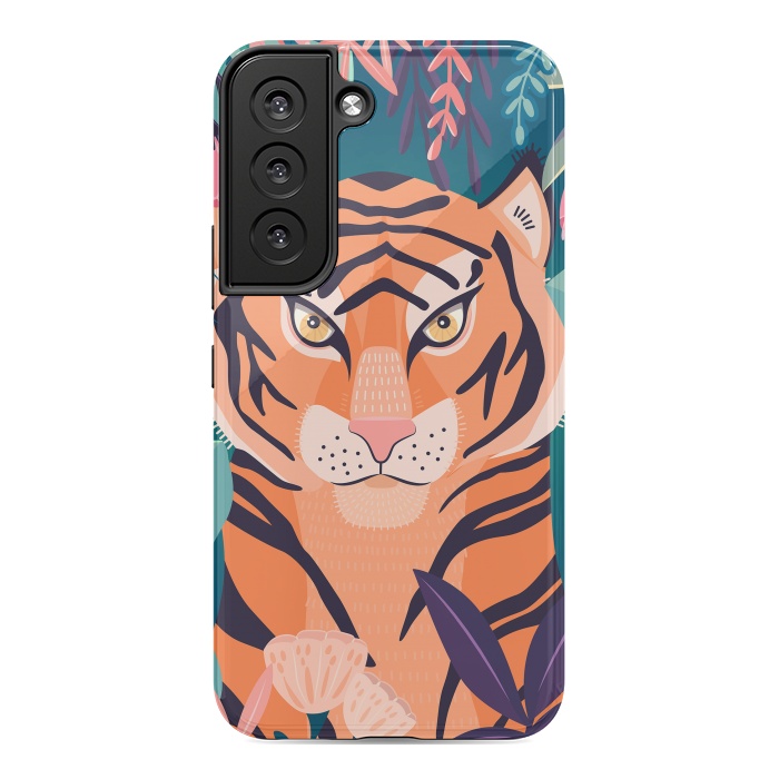 Galaxy S22 StrongFit Tiger in nature by Jelena Obradovic