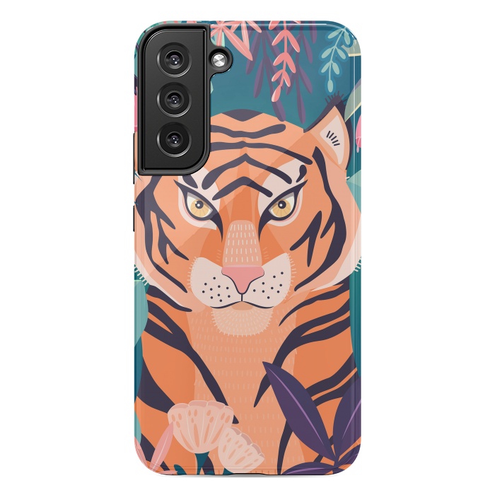 Galaxy S22 plus StrongFit Tiger in nature by Jelena Obradovic