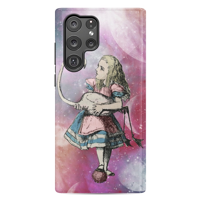 Galaxy S22 Ultra StrongFit Alice in space by haroulita