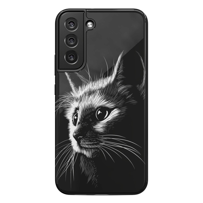 Galaxy S22 plus StrongFit Cat in the shadows by Alberto