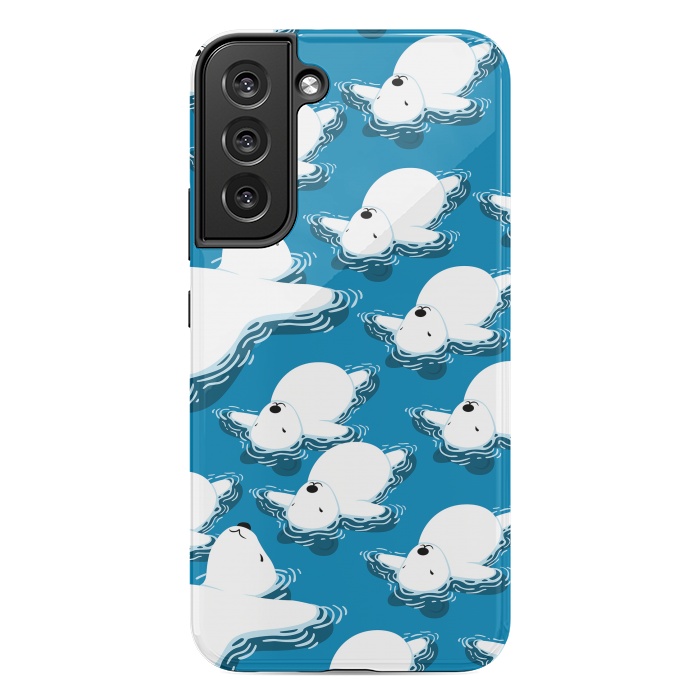 Galaxy S22 plus StrongFit Climate change Polar bear by Alberto