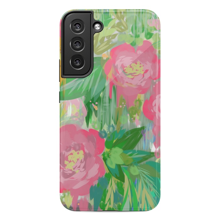 Galaxy S22 plus StrongFit Wild Roses by Josie