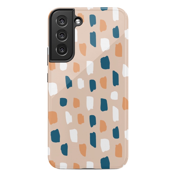 Galaxy S22 plus StrongFit Natural Terrazzo by Creativeaxle