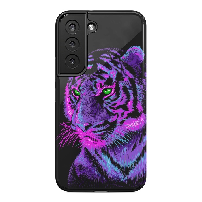 Galaxy S22 StrongFit Lilac tiger by Alberto