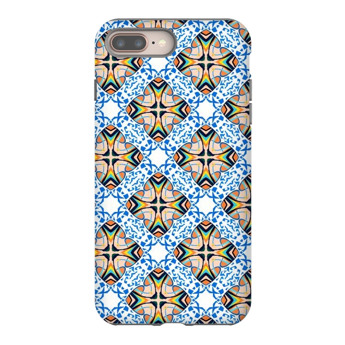 iPhone 7 plus StrongFit Mediterranean Tile by Uma Prabhakar Gokhale