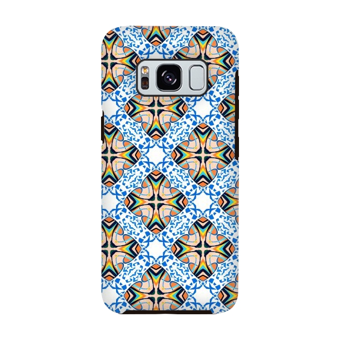 Galaxy S8 StrongFit Mediterranean Tile by Uma Prabhakar Gokhale