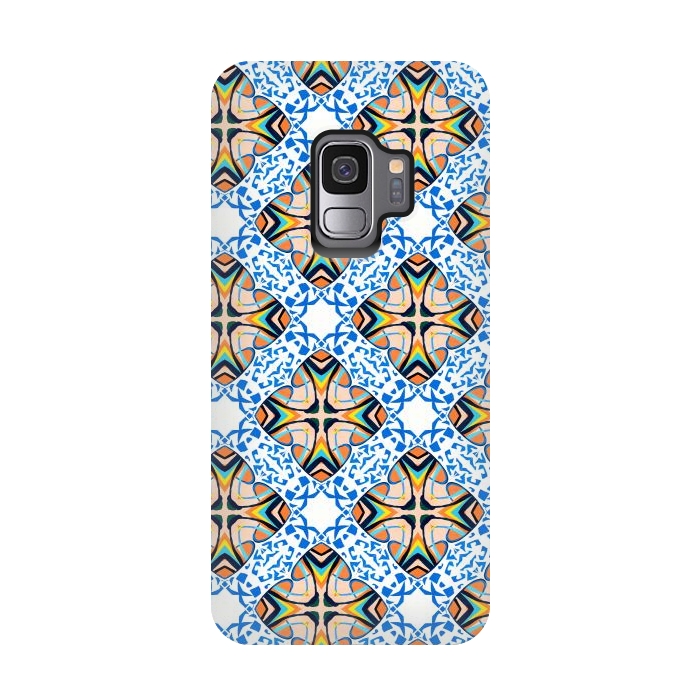 Galaxy S9 StrongFit Mediterranean Tile by Uma Prabhakar Gokhale