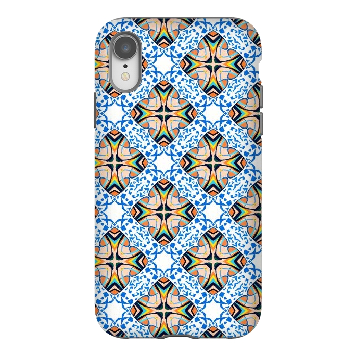 iPhone Xr StrongFit Mediterranean Tile by Uma Prabhakar Gokhale