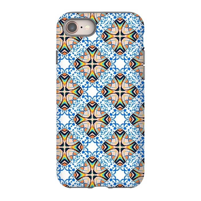 iPhone SE StrongFit Mediterranean Tile by Uma Prabhakar Gokhale