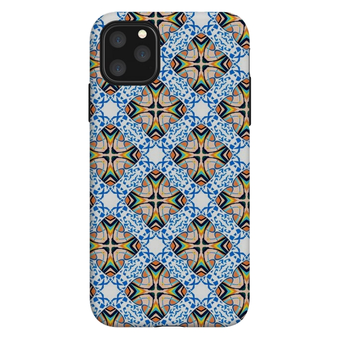 iPhone 11 Pro Max StrongFit Mediterranean Tile by Uma Prabhakar Gokhale