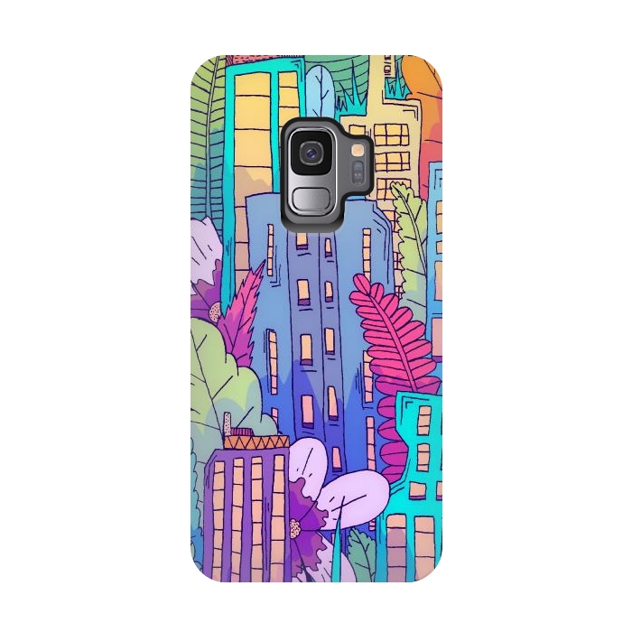 Galaxy S9 StrongFit Spring in the city by Steve Wade (Swade)