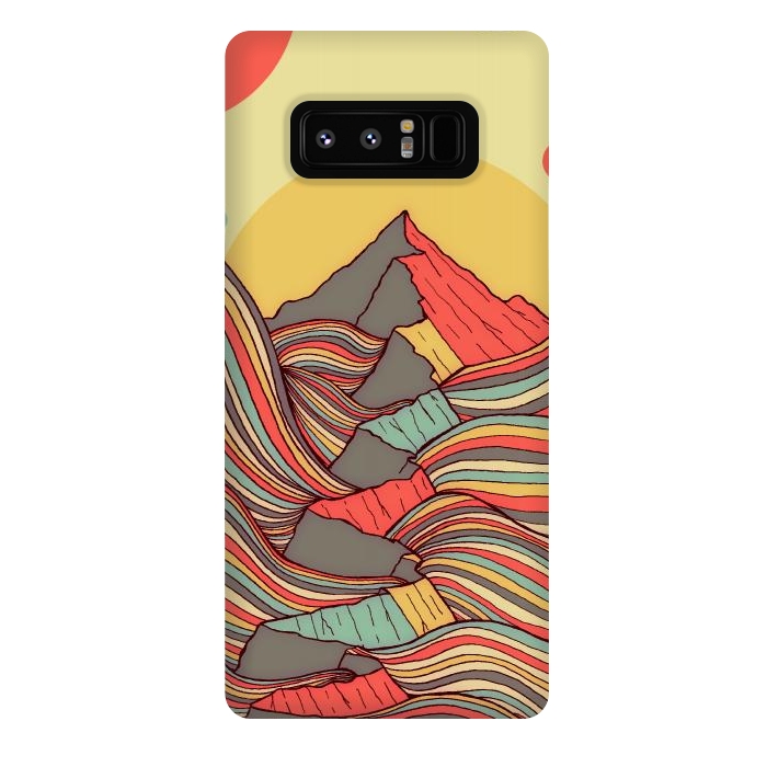 Galaxy Note 8 StrongFit The ribbon sea cliffs by Steve Wade (Swade)