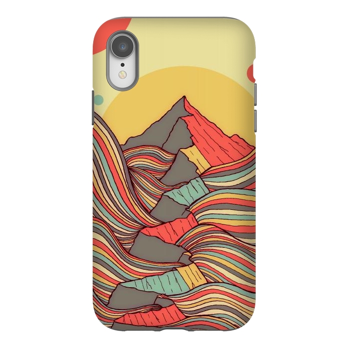 iPhone Xr StrongFit The ribbon sea cliffs by Steve Wade (Swade)