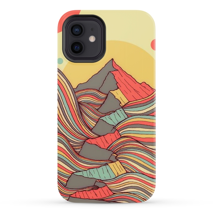 iPhone 12 StrongFit The ribbon sea cliffs by Steve Wade (Swade)