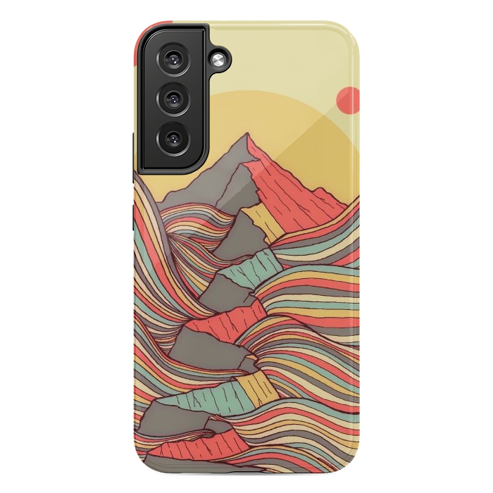 Galaxy S22 plus StrongFit The ribbon sea cliffs by Steve Wade (Swade)
