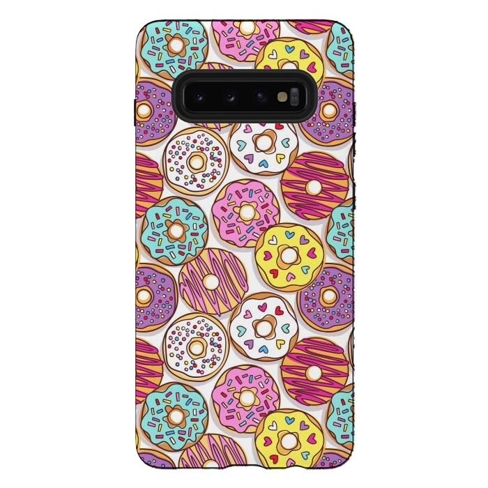 Galaxy S10 plus StrongFit Donuts by Laura Grant