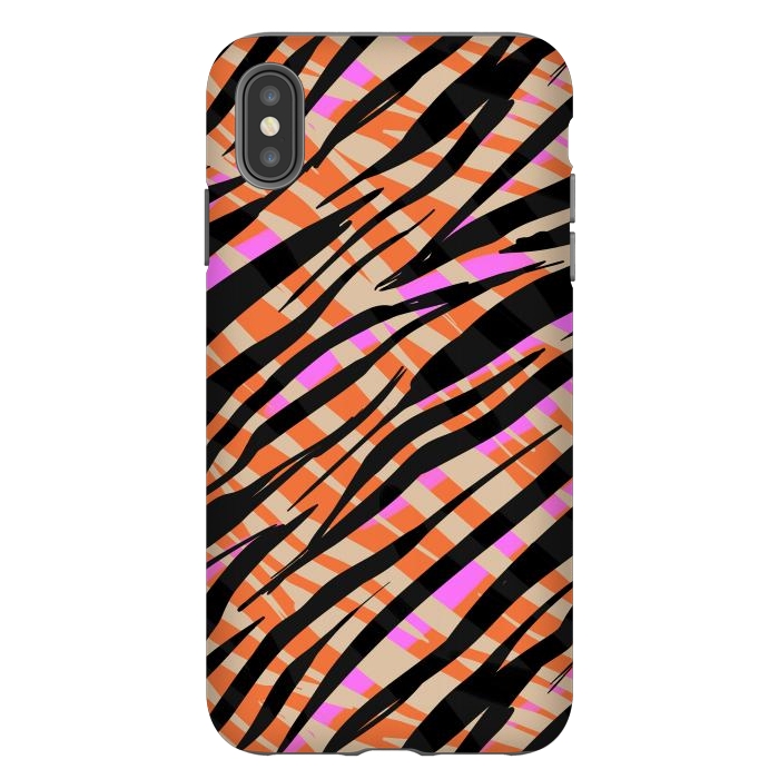 iPhone Xs Max StrongFit Tiger skin by Laura Grant