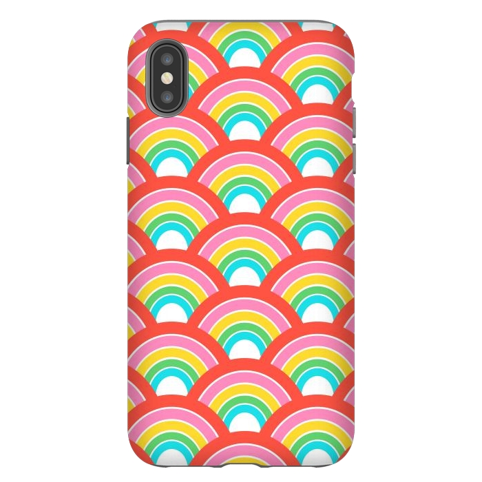 iPhone Xs Max StrongFit Rainbows by Laura Grant