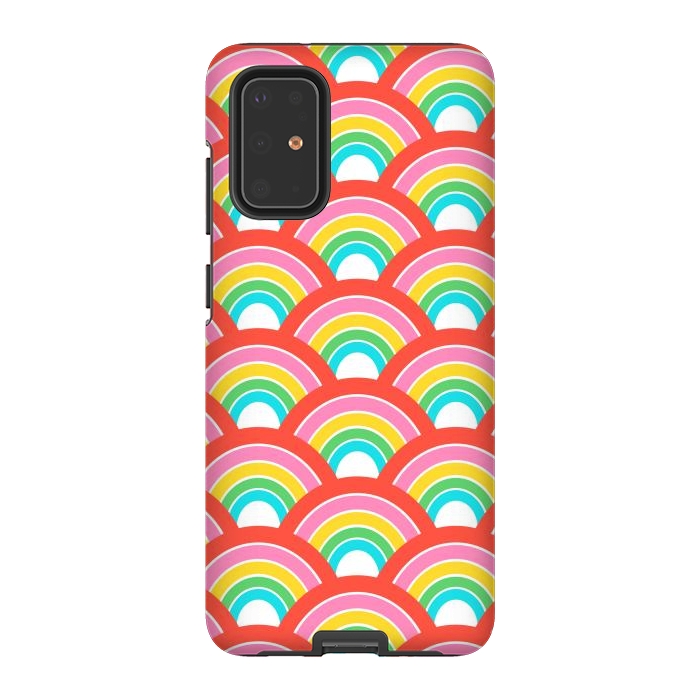 Galaxy S20 Plus StrongFit Rainbows by Laura Grant