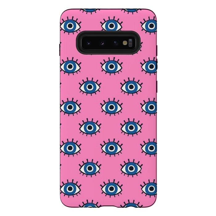 Galaxy S10 plus StrongFit Eyes by Laura Grant